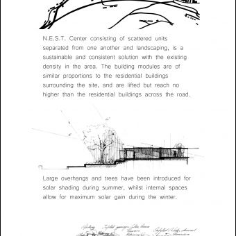 This work, part of the Design Thesis, was undertaken during Jennifer's final year of the MArch (Part II) postgraduate degree. This sample forms part of the overall presentation.