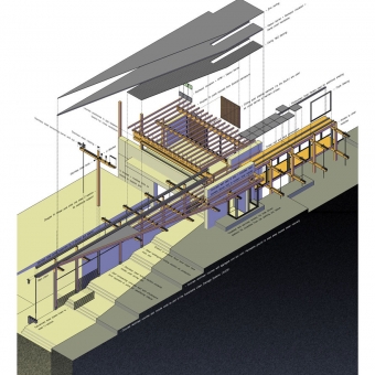 This work, part of the Design Thesis, was undertaken during Jennifer's final year of the MArch (Part II) postgraduate degree. This sample forms part of the overall presentation.