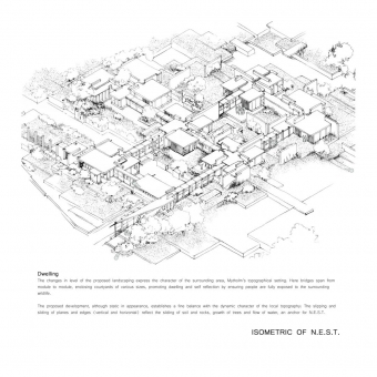 This work, part of the Design Thesis, was undertaken during Jennifer's final year of the MArch (Part II) postgraduate degree. This sample forms part of the overall presentation.