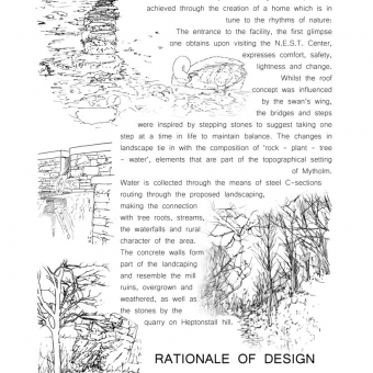 This work, part of the Design Thesis, was undertaken during Jennifer's final year of the MArch (Part II) postgraduate degree. This sample forms part of the overall presentation.