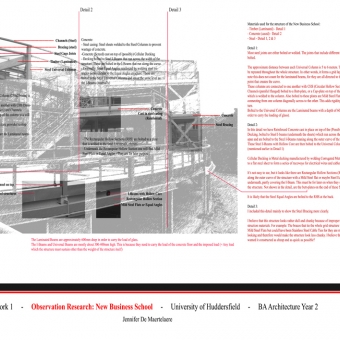 This work, part of the Construction and Environmental Design coursework, was undertaken during my second year of the B.A.(Hons.) (Part I) undergraduate degree.