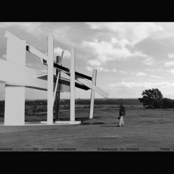 This work, part of the Sculpitecture project, situated on Castle Hill in Huddersfield, was undertaken during my first year of the B.A.(Hons.) (Part I) undergraduate degree.